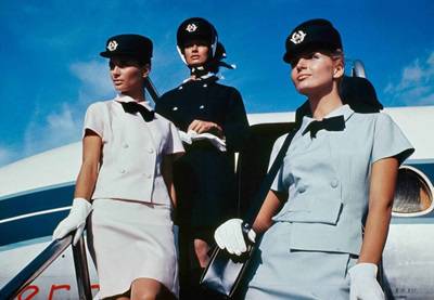 バレンシアガが最後にデザインしたエールフランス航空の制服