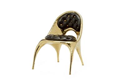 the Donatella Chair（The Haas Brothers for Versace Home）